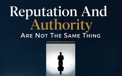 Reputation And Authority Are Not The Same Thing