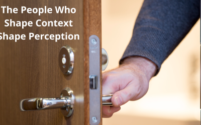 The People Who Shape Context Shape Perception